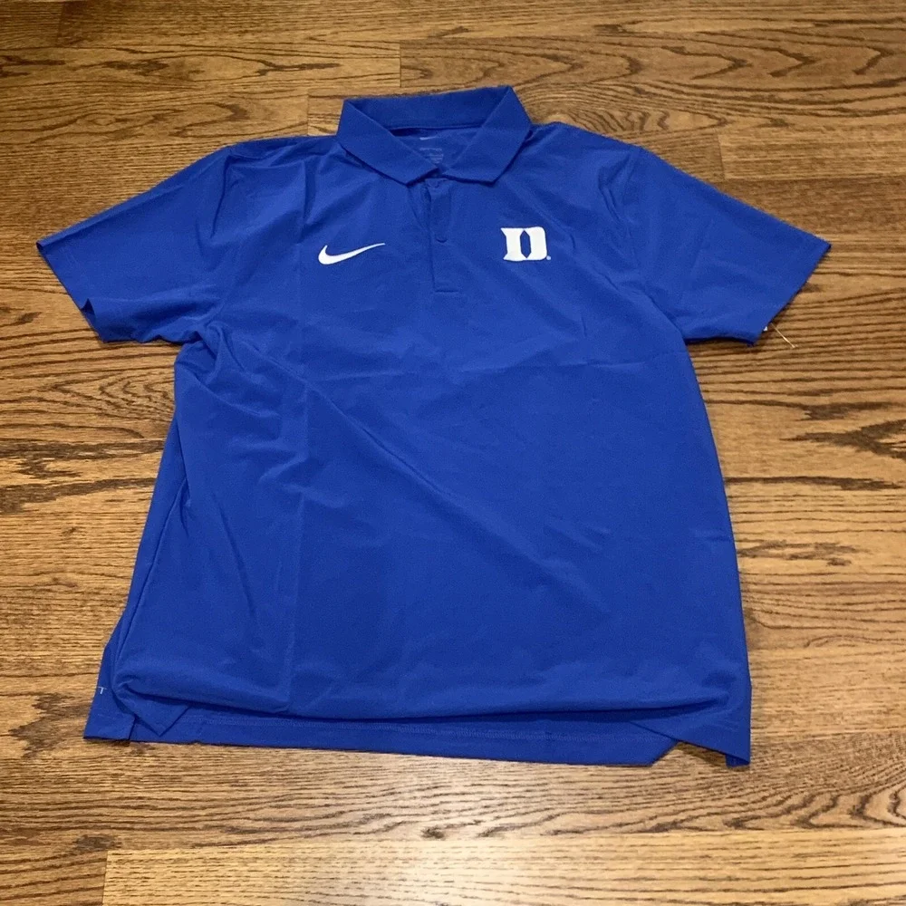 Duke Blue Devils Nike Dri-Fit On Field Short Sleeve Pullover Large DZ8490-480